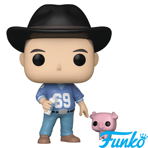 Funko POP #1867 Varsity Blues Billy Bob and Bacon Figure